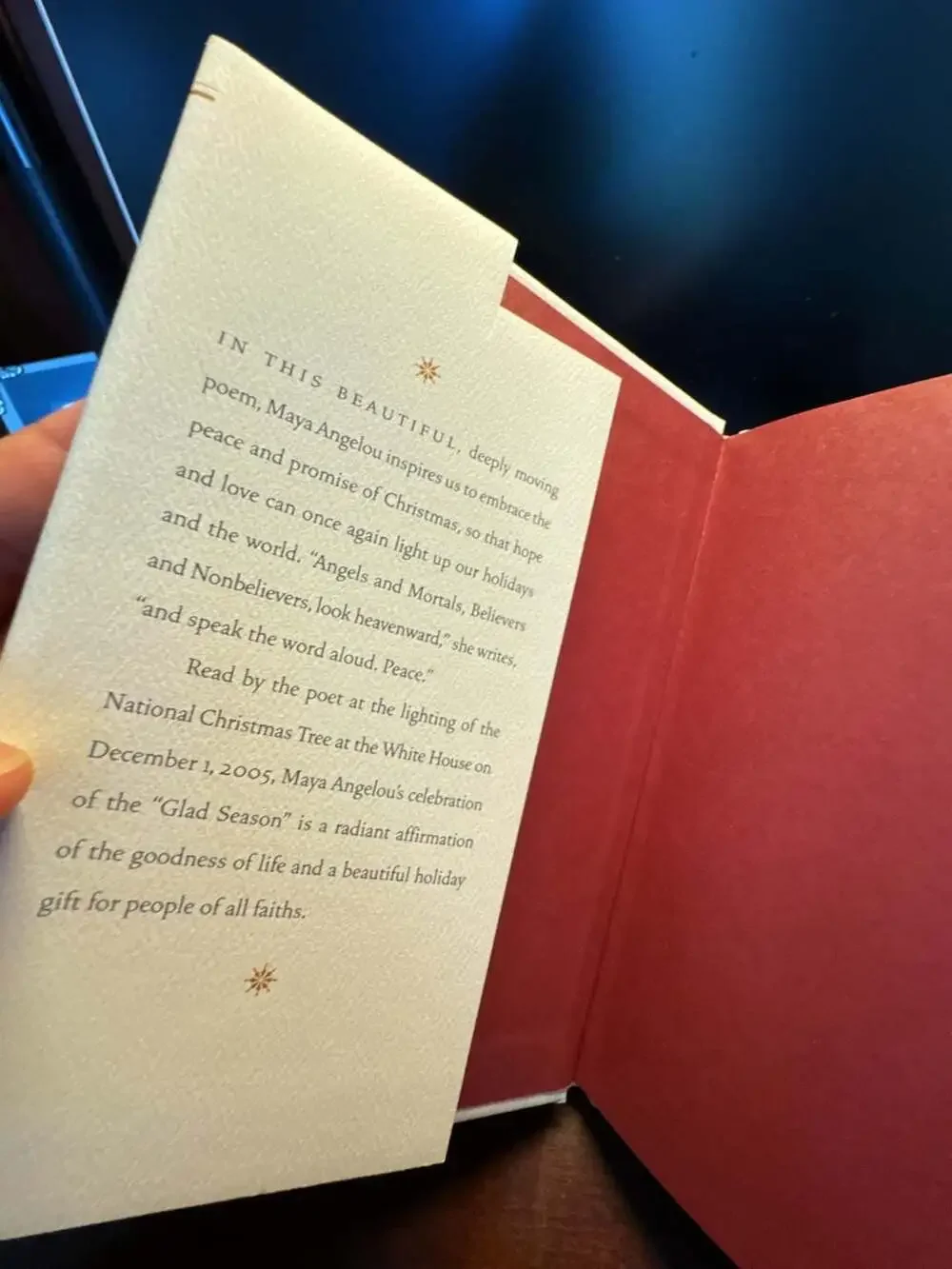 Amazing Peace: A Christmas Poem by Maya Angelou (Hardcover)